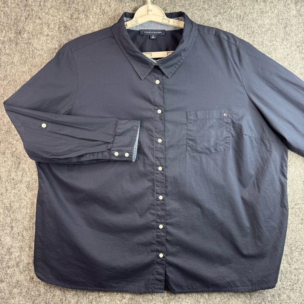Tommy Hilfiger Button-Down Shirt Size 2XL Long Sleeves
